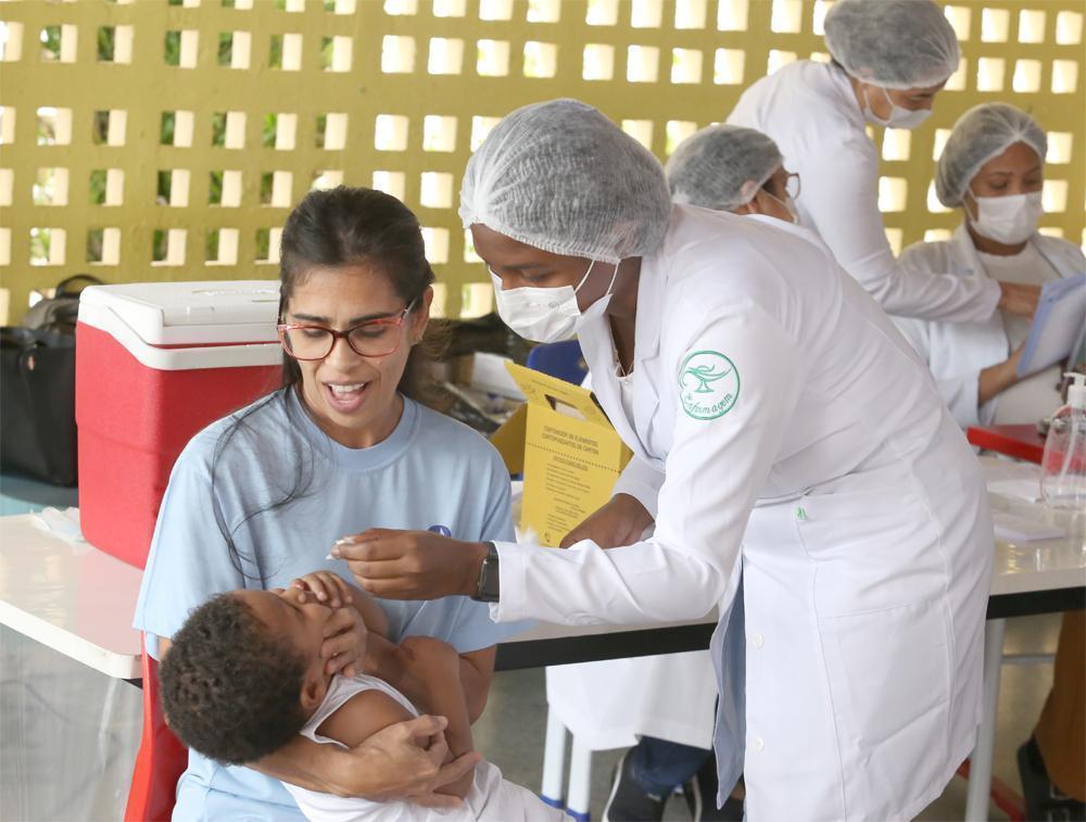 Vacinação contra a pólio_Foto Ascom SMS