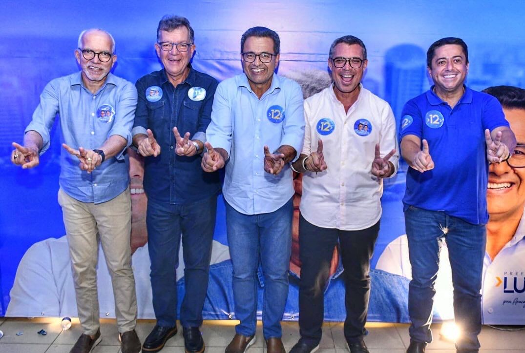 Edvaldo, Laércio, Luiz, Fábio e Fabiano