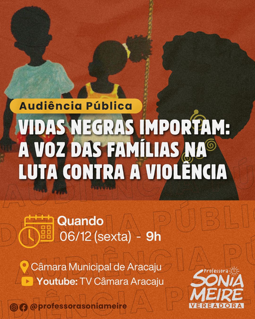 Audiência pública vidas negras