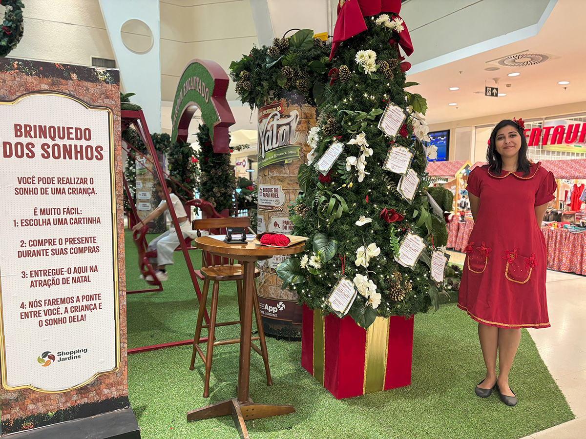 Campanha solidaria Shopping Jardins