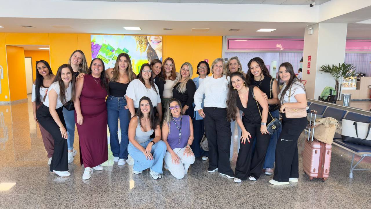 Grupo de viagem feminino